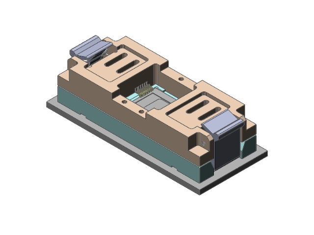 Introduction to various type of test sockets and consultation services.